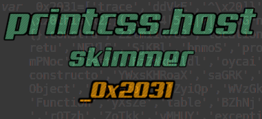 printcss.host Loads JavaScript Skimmer 0x2031