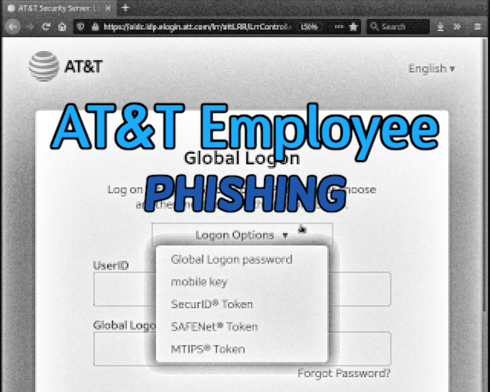 AT&T Global Employee MFA Phishing