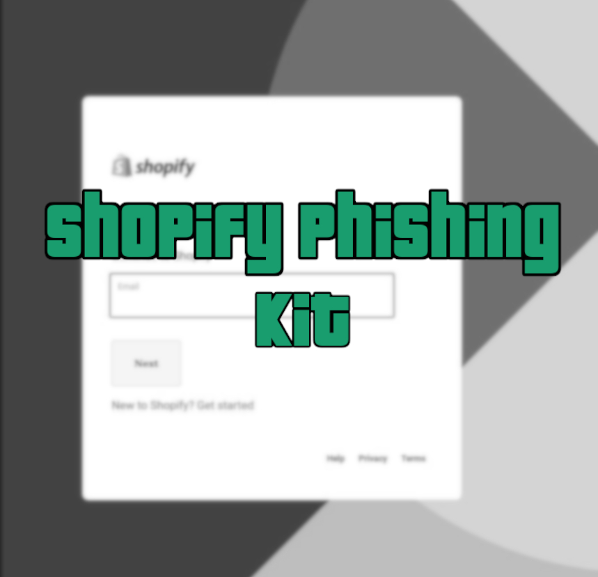 Shopify Phishing Kit